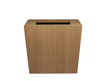 NATURA - Low square plant pot with automatic watering by Hobby Flower - view 2